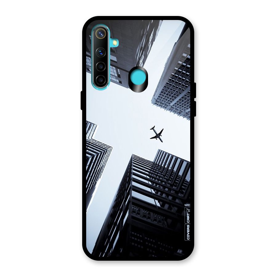 Fly Perspective Glass Back Case for Realme 5i