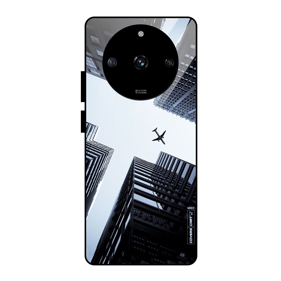 Fly Perspective Glass Back Case for Realme Narzo 60 5G