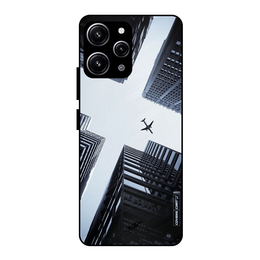 Fly Perspective Glass Back Case for Redmi 12 4G