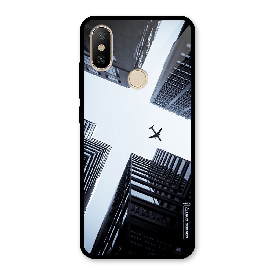 Fly Perspective Glass Back Case for Redmi A2