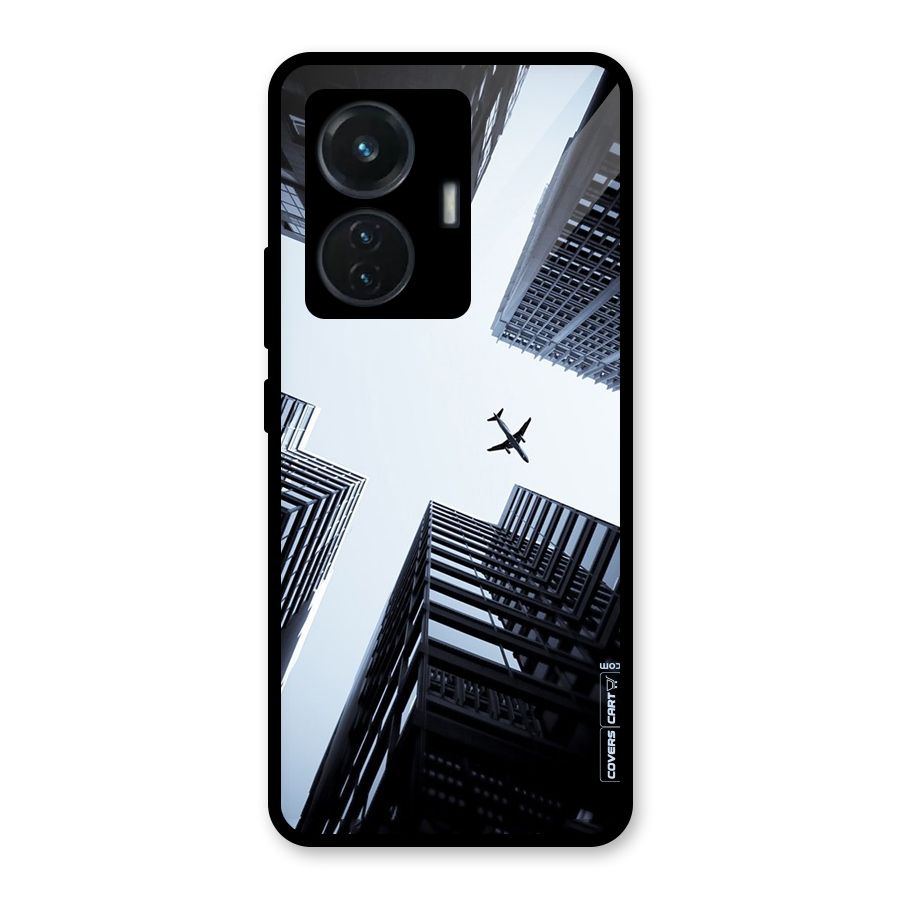 Fly Perspective Glass Back Case for Vivo T1 44W