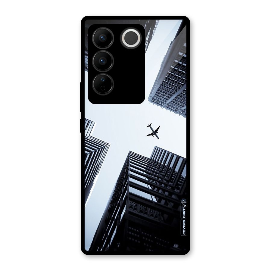 Fly Perspective Glass Back Case for Vivo V27