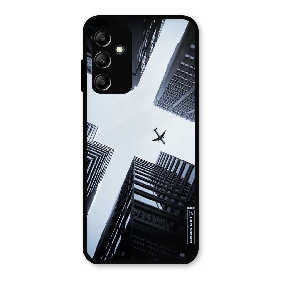 Fly Perspective Metal Back Case for Galaxy A14 5G
