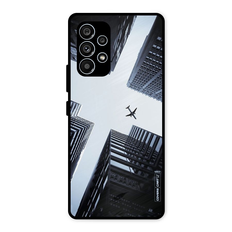 Fly Perspective Metal Back Case for Galaxy A53 5G