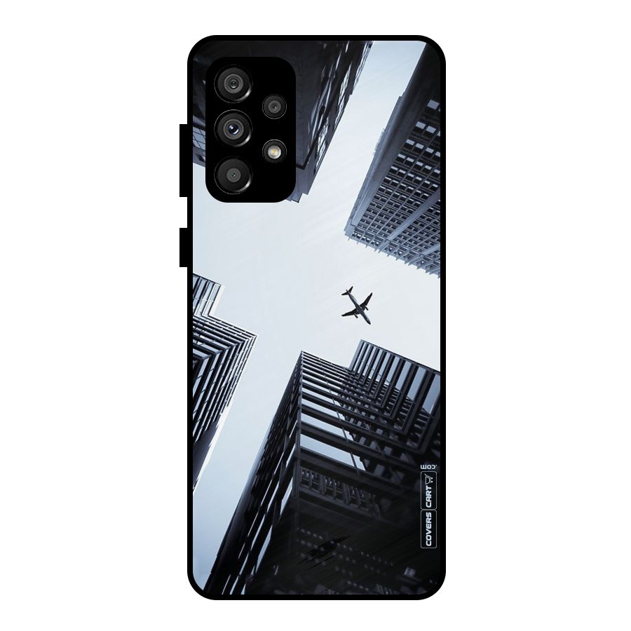 Fly Perspective Metal Back Case for Galaxy A73 5G