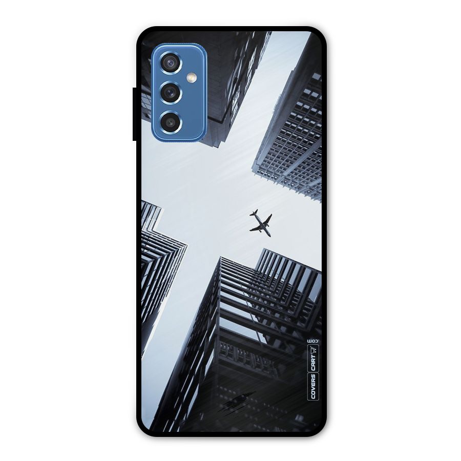 Fly Perspective Metal Back Case for Galaxy M52 5G