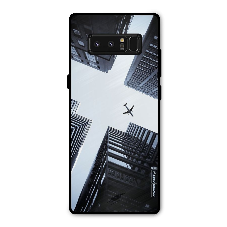 Fly Perspective Metal Back Case for Galaxy Note 8