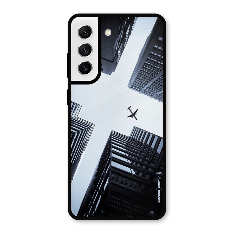 Fly Perspective Metal Back Case for Galaxy S21 FE 5G
