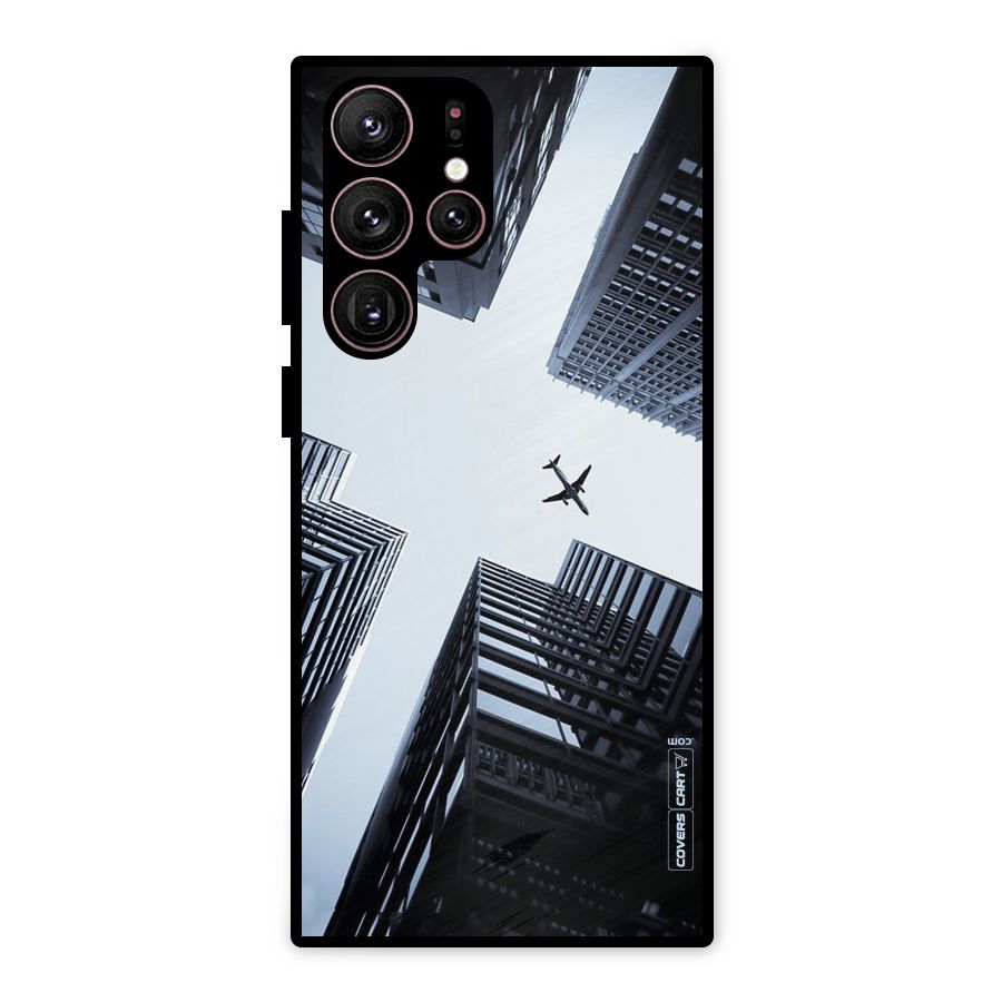 Fly Perspective Metal Back Case for Galaxy S22 Ultra 5G