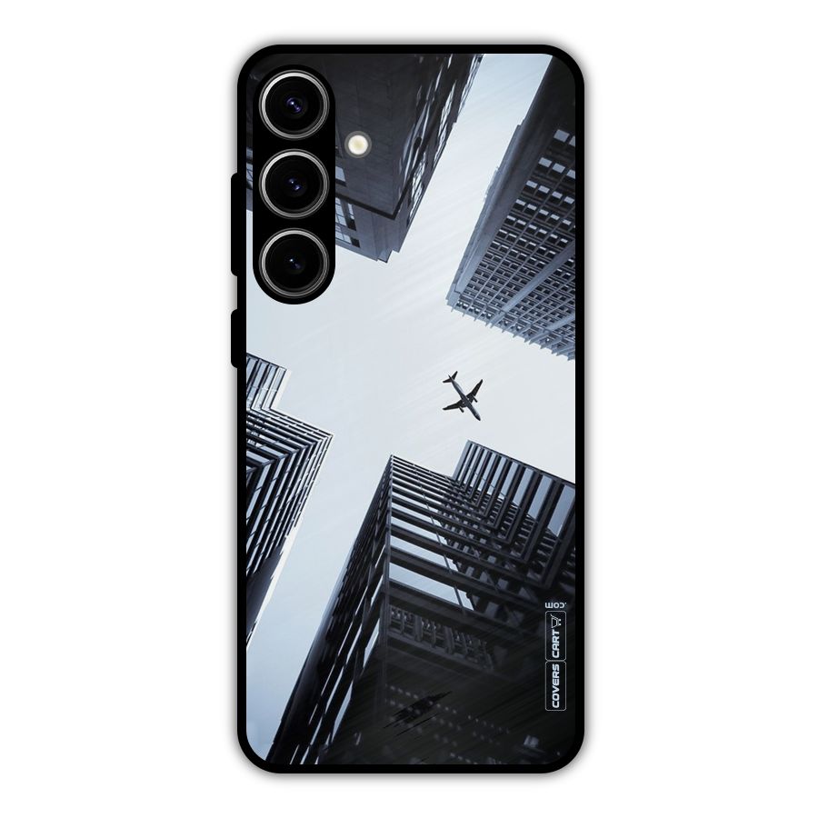 Fly Perspective Metal Back Case for Galaxy S24 Plus