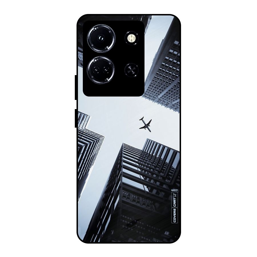 Fly Perspective Metal Back Case for Infinix Note 30 5G
