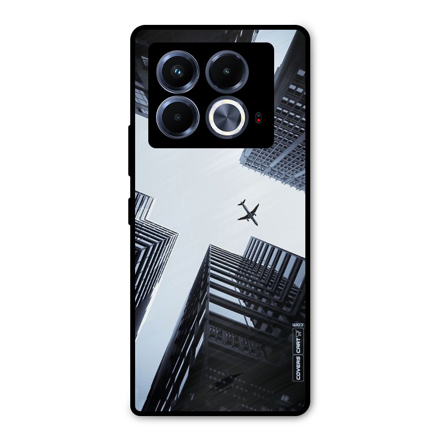 Fly Perspective Metal Back Case for Infinix Note 40 5G