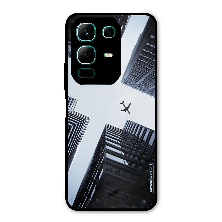 Fly Perspective Metal Back Case for Infinix Note 50x