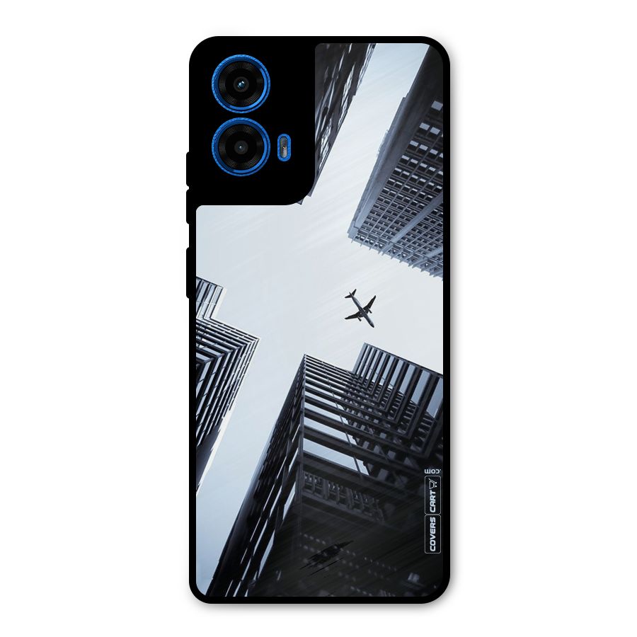Fly Perspective Metal Back Case for Moto G45