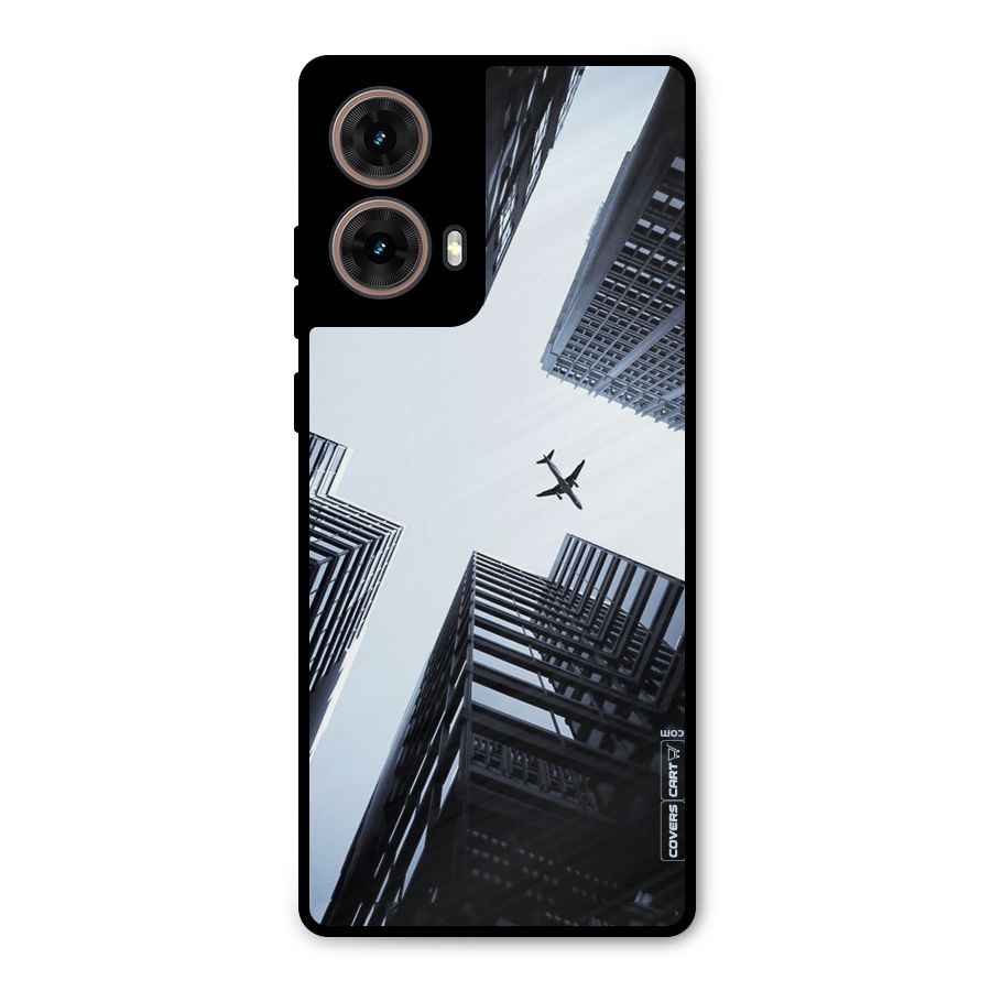 Fly Perspective Metal Back Case for Moto G85