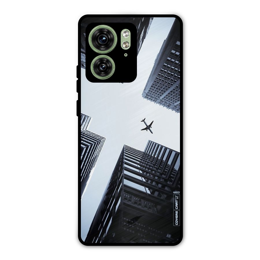 Fly Perspective Metal Back Case for Motorola Edge 40 5G