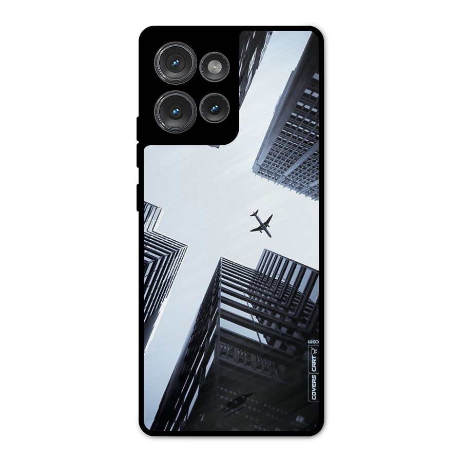 Fly Perspective Metal Back Case for Motorola Edge 50
