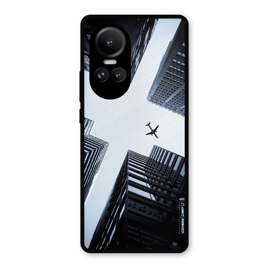 Fly Perspective Metal Back Case for Oppo Reno10
