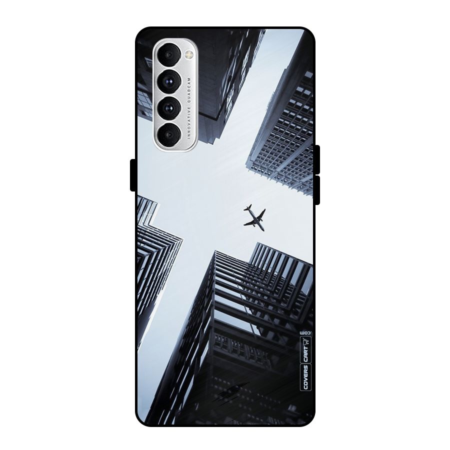 Fly Perspective Metal Back Case for Oppo Reno4 Pro