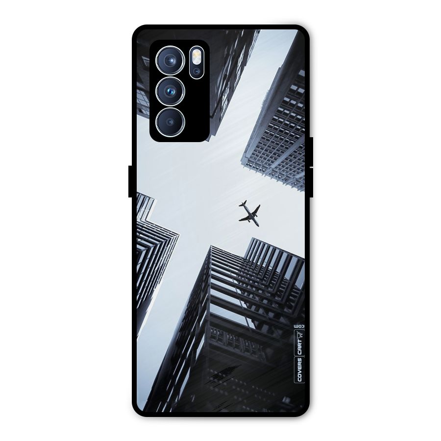 Fly Perspective Metal Back Case for Oppo Reno6 Pro 5G
