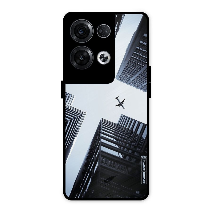 Fly Perspective Metal Back Case for Oppo Reno8 Pro 5G
