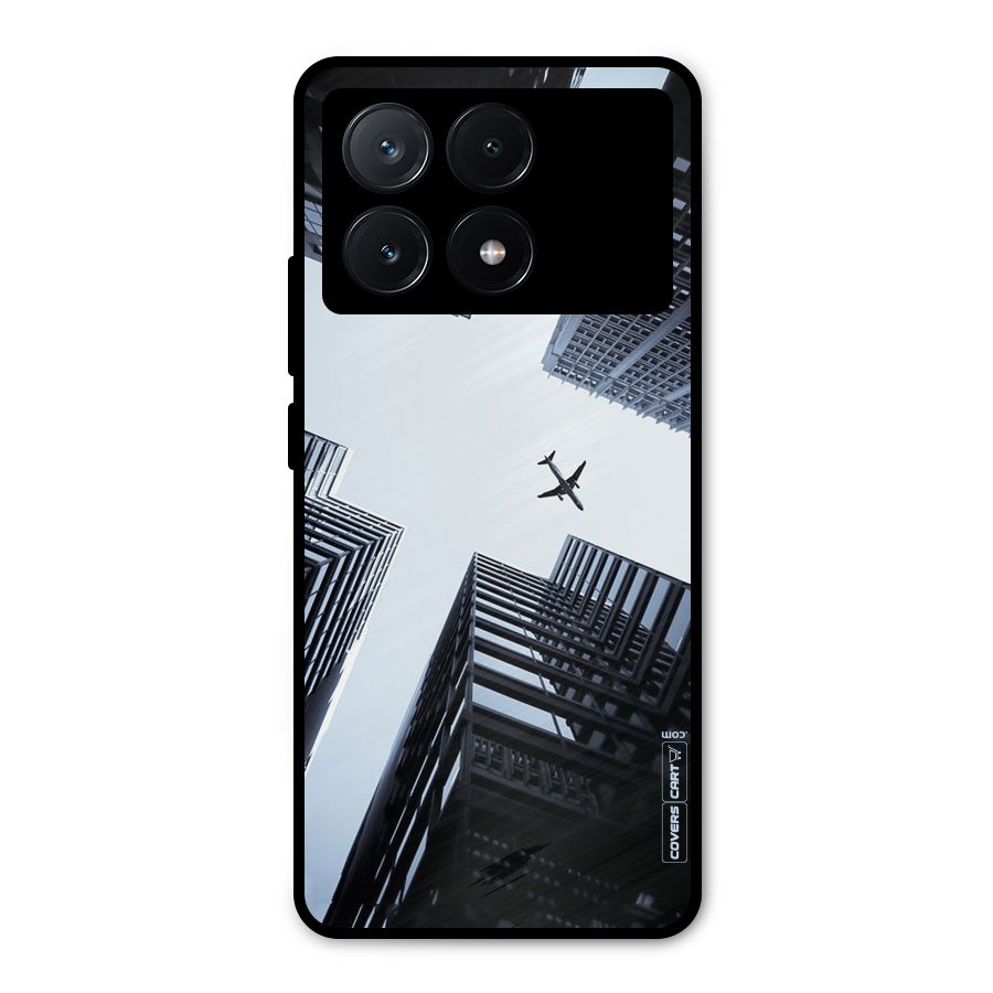 Fly Perspective Metal Back Case for Poco X6 Pro
