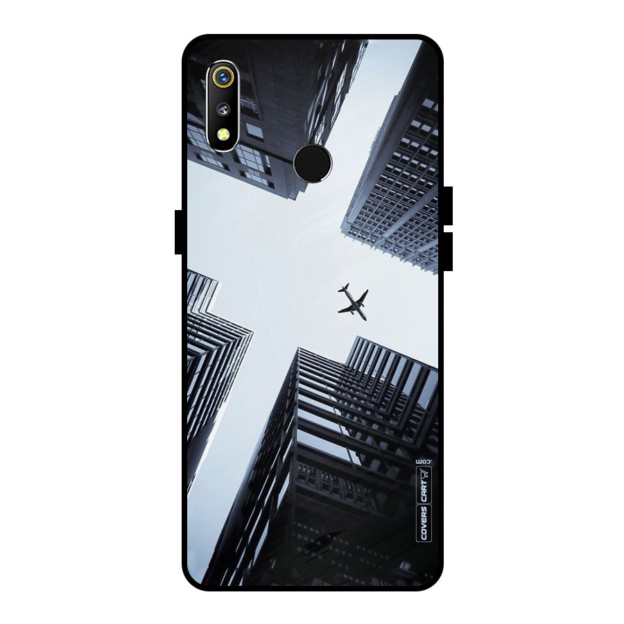 Fly Perspective Metal Back Case for Realme 3i