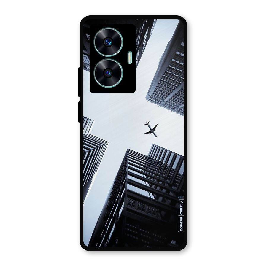 Fly Perspective Metal Back Case for Realme C55