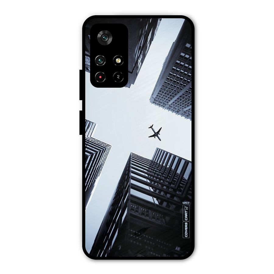 Fly Perspective Metal Back Case for Redmi Note 11T 5G