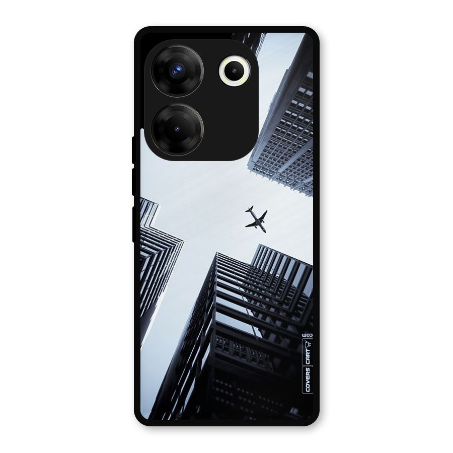 Fly Perspective Metal Back Case for Tecno Camon 20 Pro