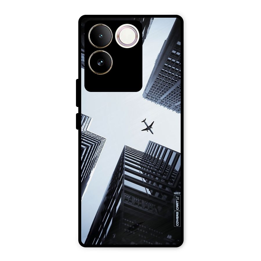 Fly Perspective Metal Back Case for Vivo T2 Pro
