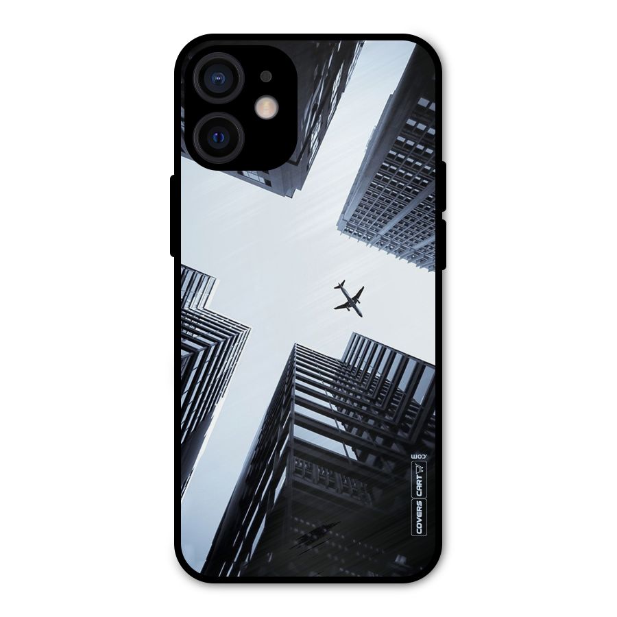 Fly Perspective Metal Back Case for iPhone 12 Mini