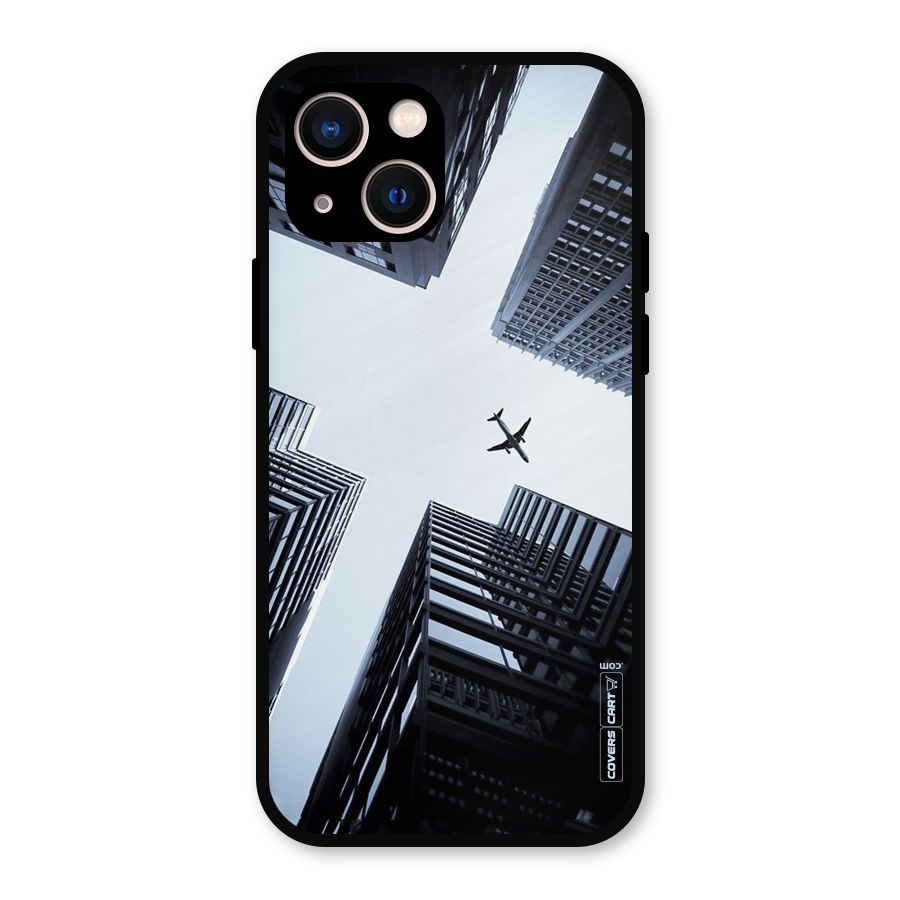 Fly Perspective Metal Back Case for iPhone 13