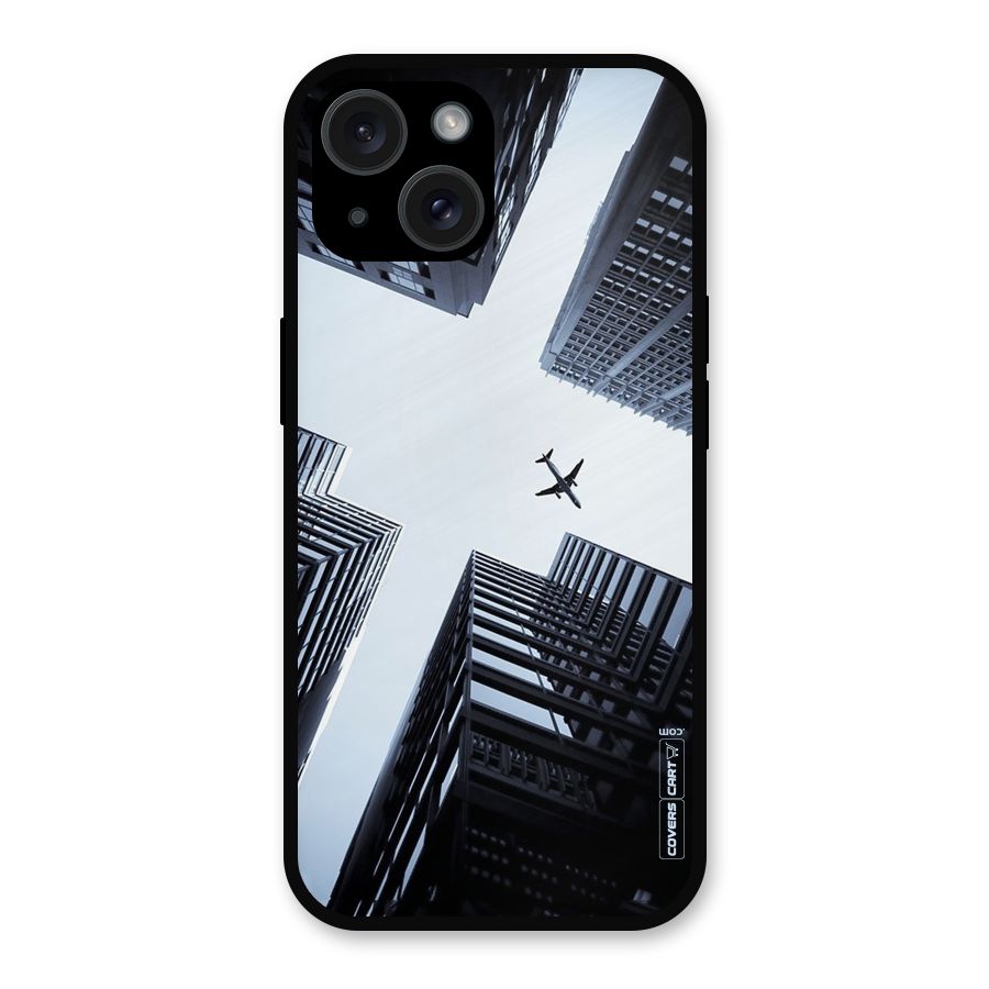 Fly Perspective Metal Back Case for iPhone 15