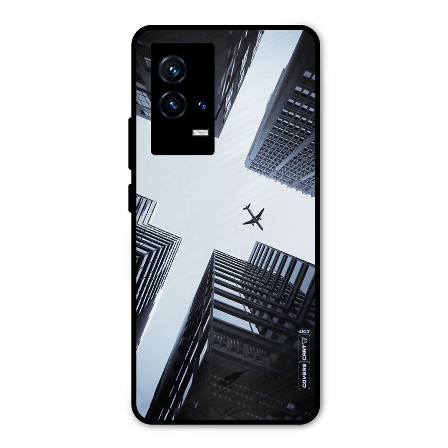 Fly Perspective Metal Back Case for iQOO 9 5G