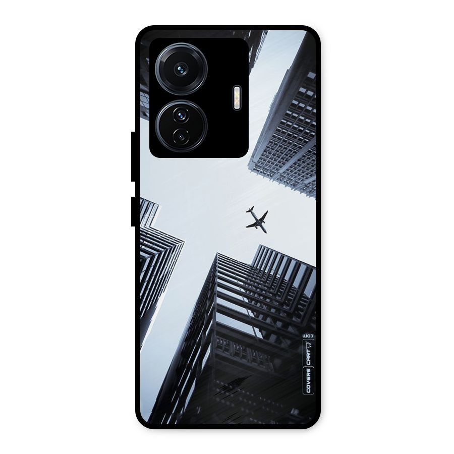 Fly Perspective Metal Back Case for iQOO Z6