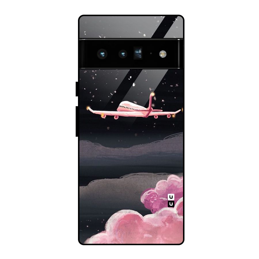 Fly Pink Glass Back Case for Google Pixel 6 Pro