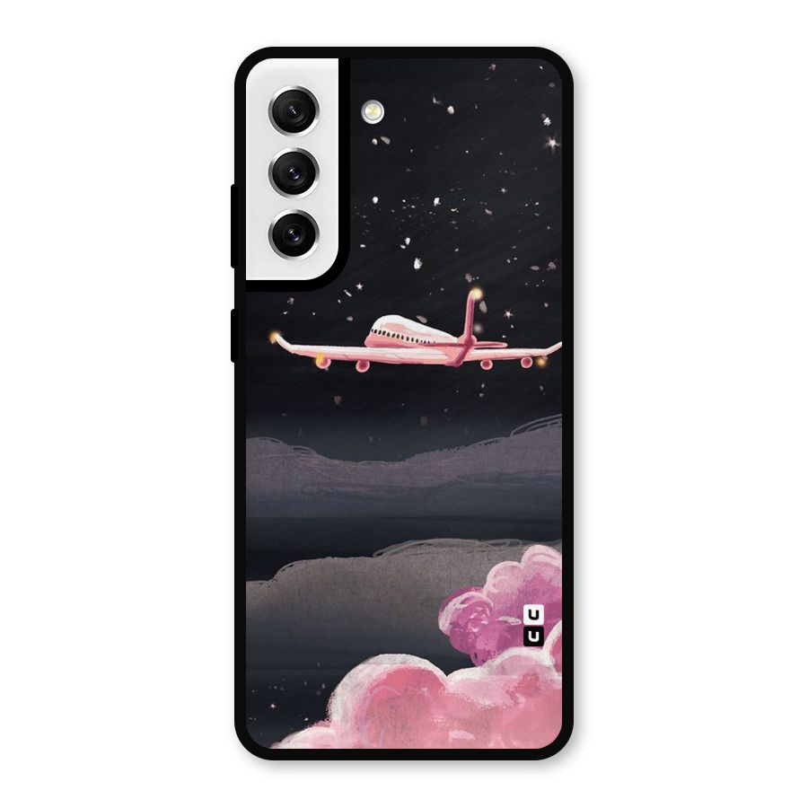 Fly Pink Metal Back Case for Galaxy S21 FE 5G