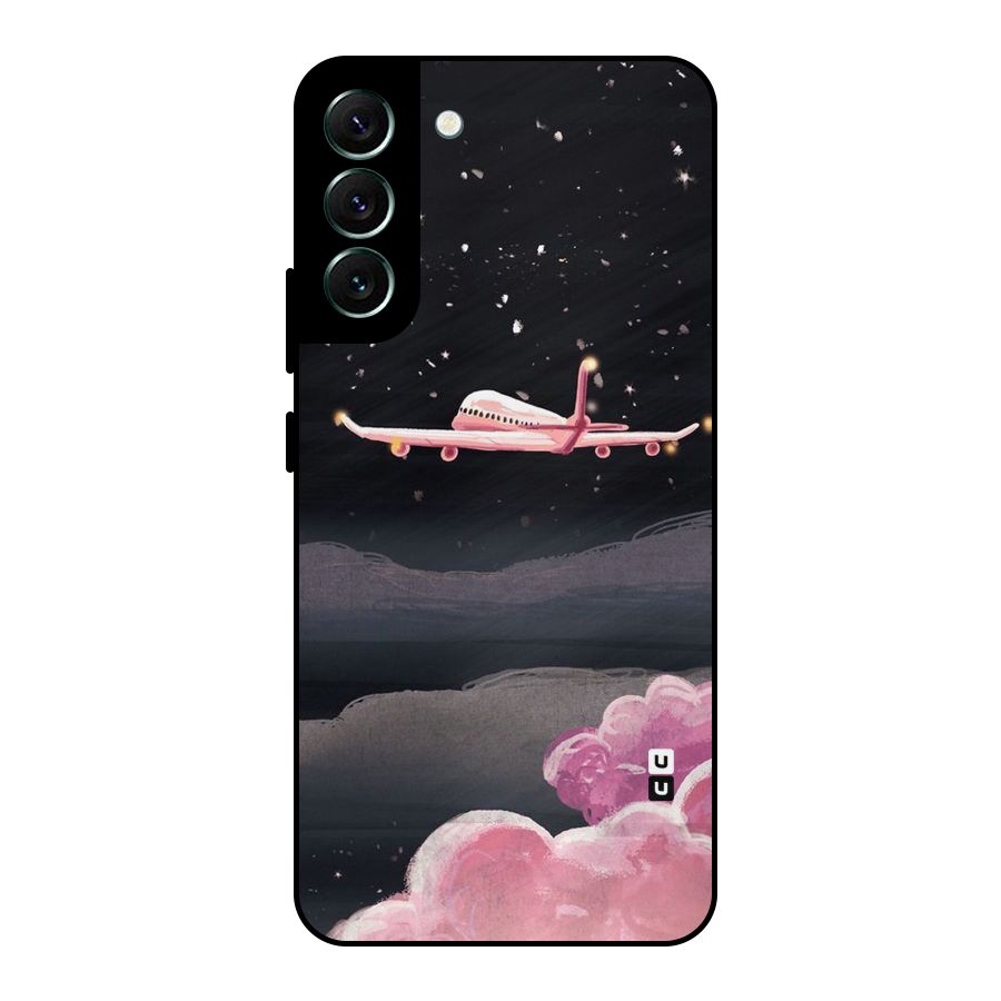 Fly Pink Metal Back Case for Galaxy S22 Plus 5G