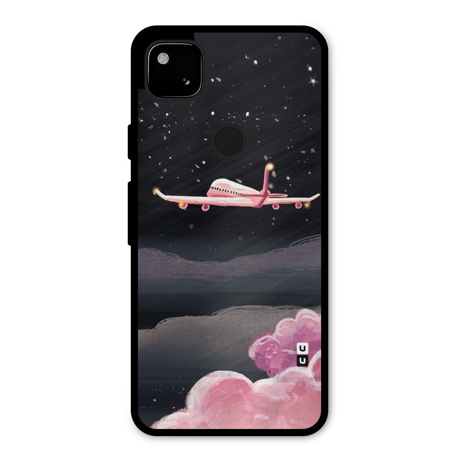 Fly Pink Metal Back Case for Google Pixel 4a