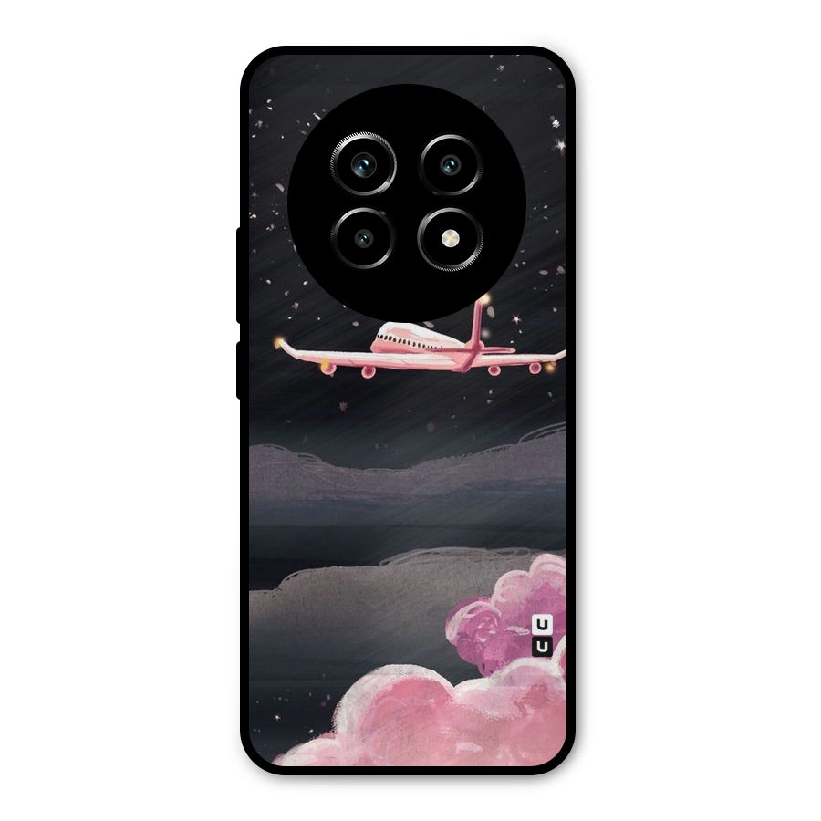 Fly Pink Metal Back Case for Realme 13 Pro