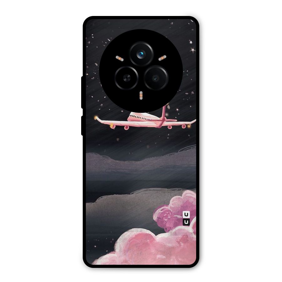 Fly Pink Metal Back Case for Realme 14 Pro