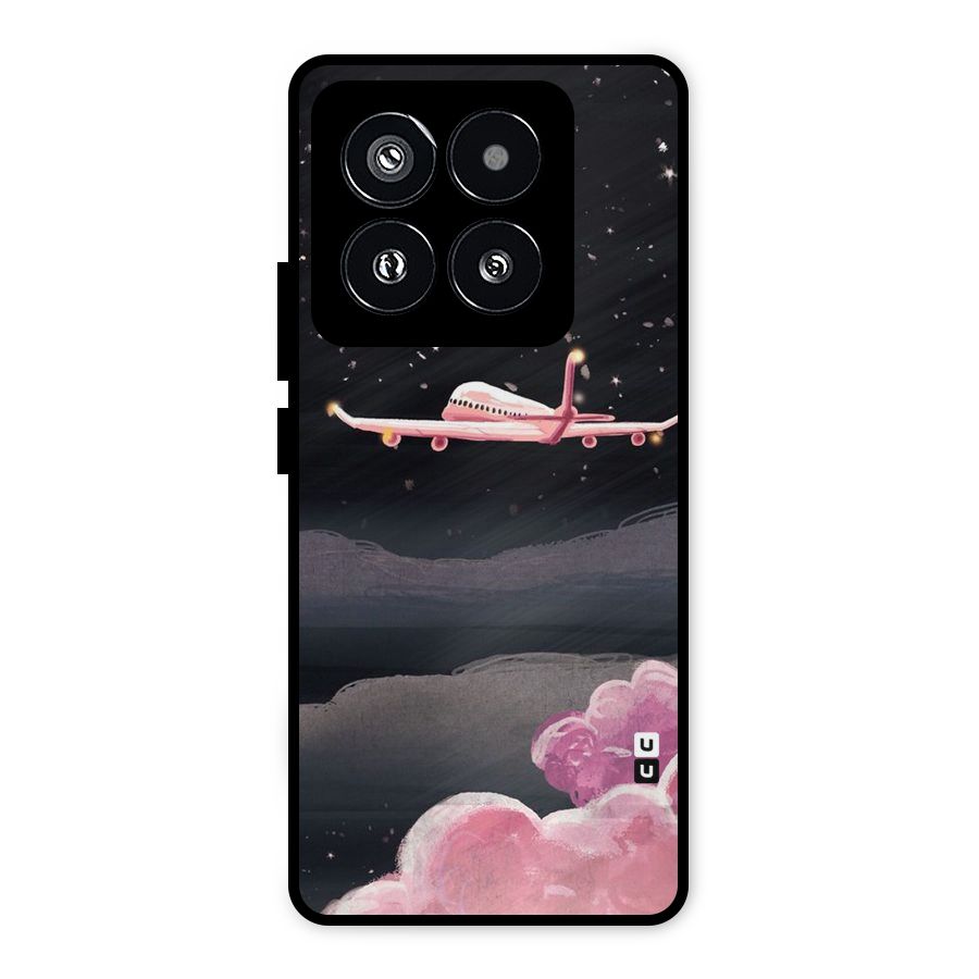 Fly Pink Metal Back Case for Xiaomi 14 Pro