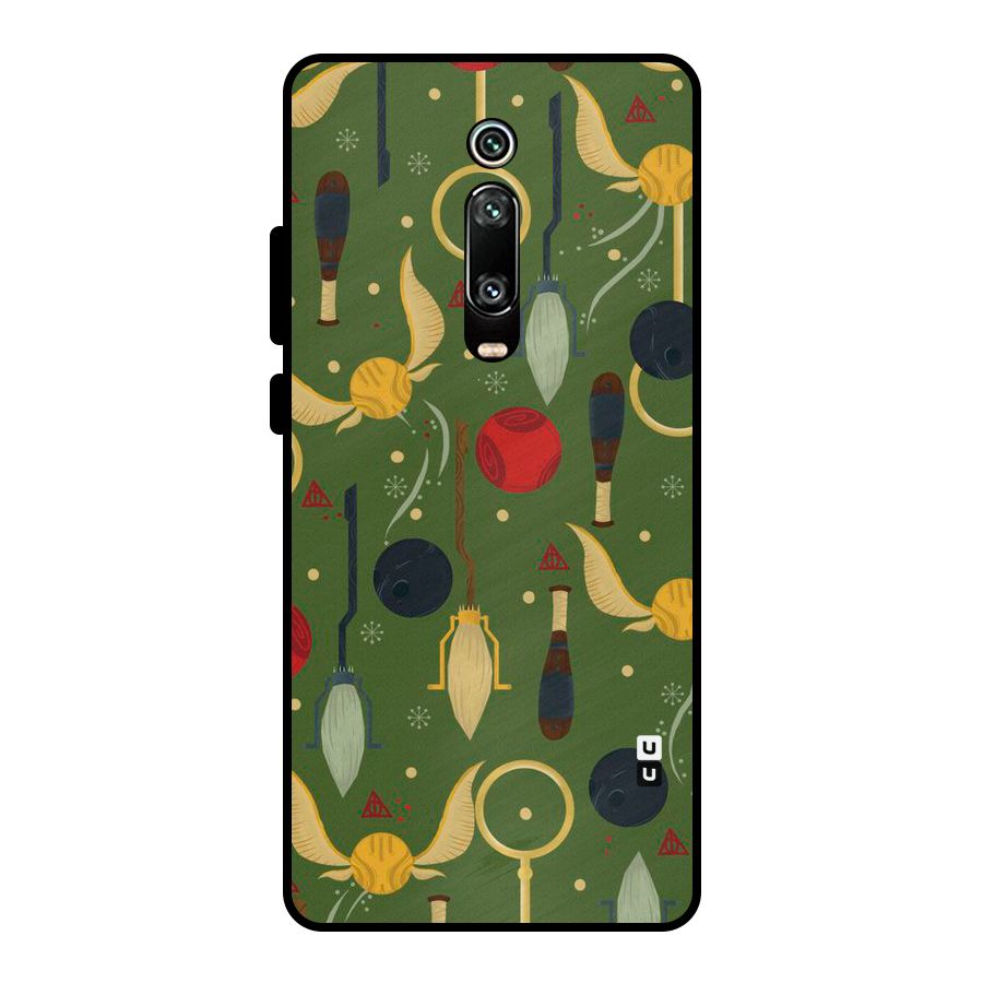 Flying Ball Pattern Metal Back Case for Redmi K20 Pro