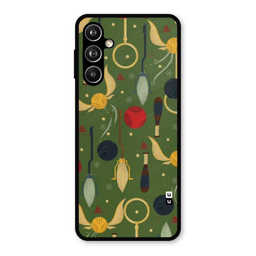 Flying Ball Pattern Metal Back Case for Samsung Galaxy M54