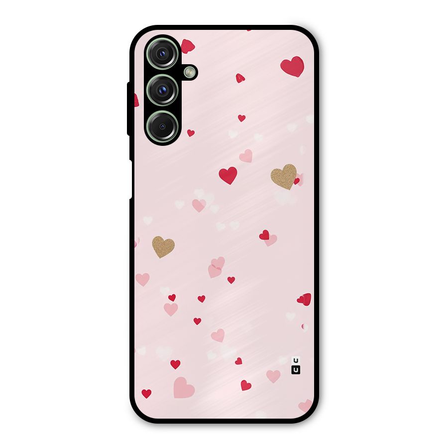 Flying Hearts Metal Back Case for Galaxy M34