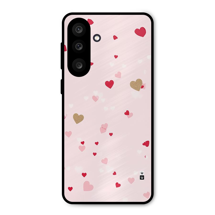 Flying Hearts Metal Back Case for Galaxy M56