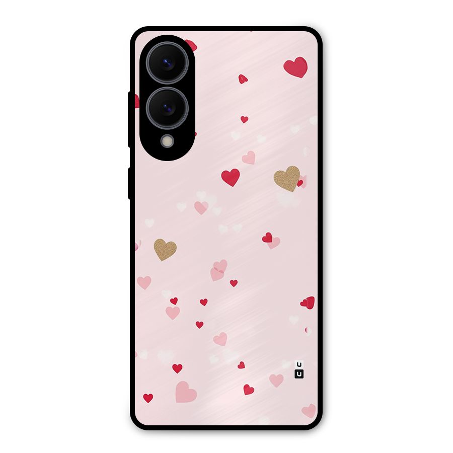 Flying Hearts Metal Back Case for Galaxy S25 Edge