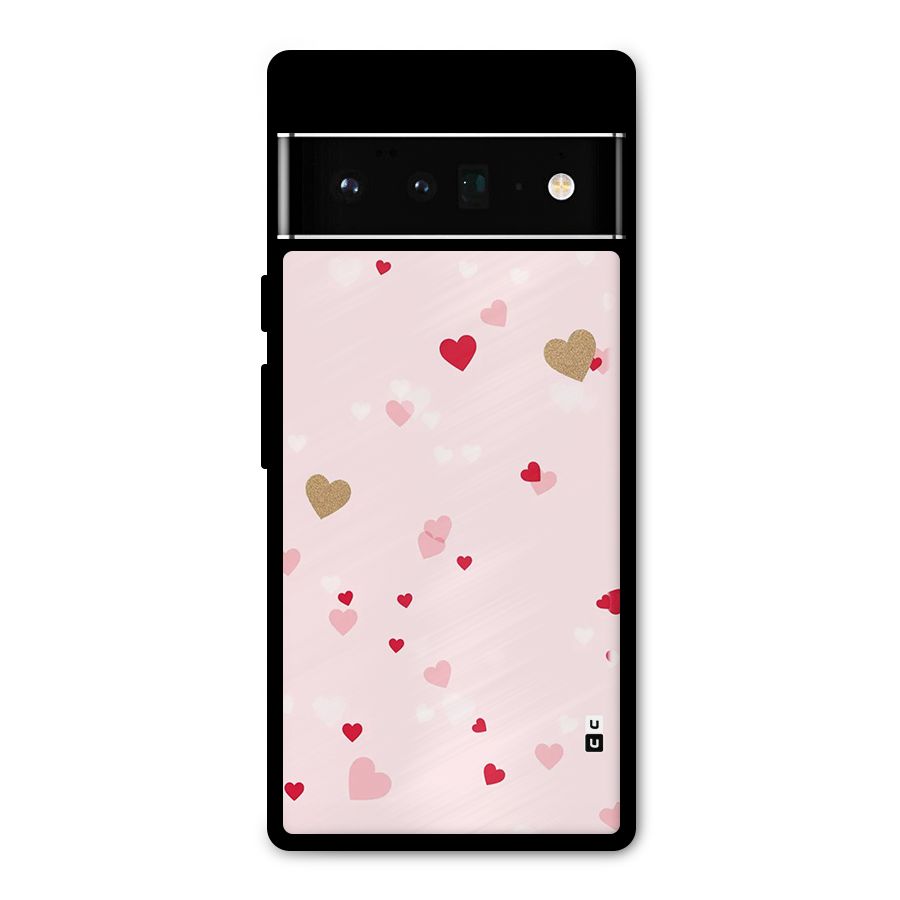Flying Hearts Metal Back Case for Google Pixel 6 Pro