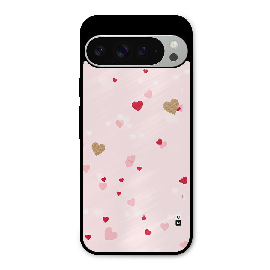 Flying Hearts Metal Back Case for Google Pixel 9 Pro XL
